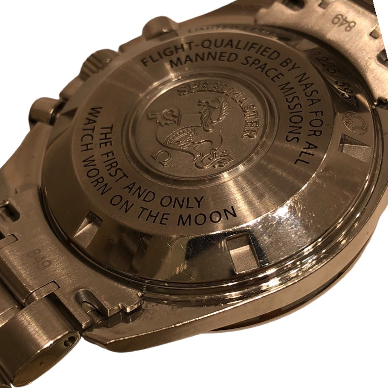 オメガ OMEGA スピードマスター 311.30.42.30.01.001 ブラック SS メンズ 腕時計