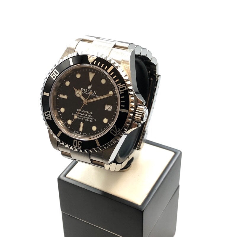ロレックス ROLEX シードゥエラー 16600 ブラック ステンレススチール SS メンズ 腕時計