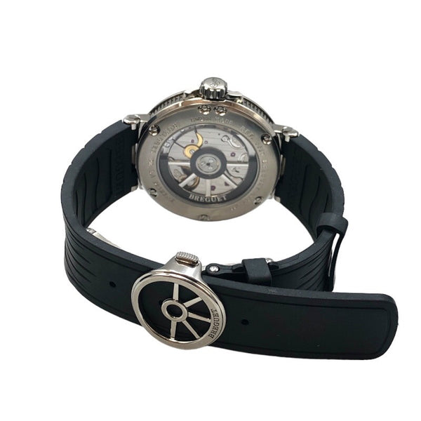 ブレゲ Breguet マリーン G5517TI/G2/5ZU グレー チタン メンズ 腕時計