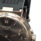 ブレゲ Breguet マリーン G5517TI/G2/5ZU グレー チタン メンズ 腕時計