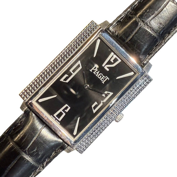 ピアジェ PIAGET ライムライト1967 ブラックタイ LM G0A30161 K18ホワイトゴールド メンズ 腕時計