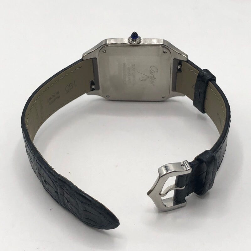 カルティエ Cartier サントス デュモン LM WSSA0022 SS クオーツ レディース 腕時計