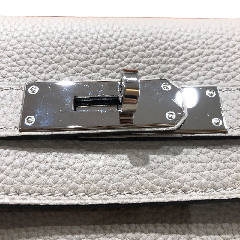 エルメス HERMES ケリー32 C刻印 トゥルティエールグレー SV金具 トゴ ...