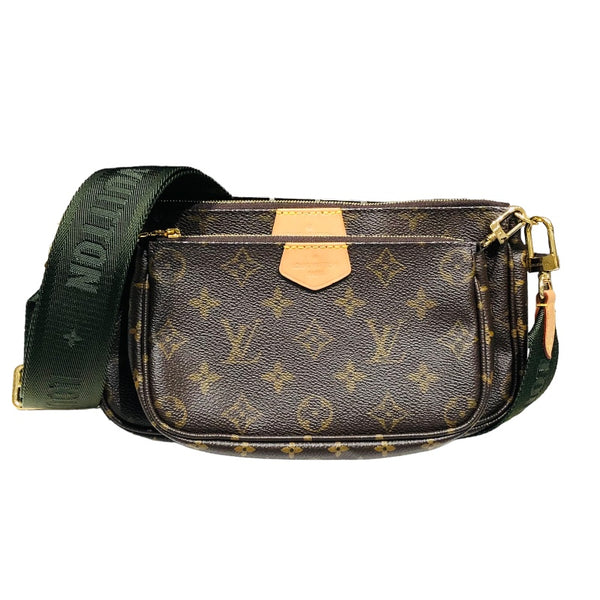 ルイ・ヴィトン LOUIS VUITTON ミュルティ・ポシェット・アクセソワール M44813 ブラウン モノグラム ユニセックス ボディバッグ