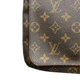 ルイ・ヴィトン LOUIS VUITTON ミュゼット・サルサ ショート M51258 ブラウン　ゴールド金具 モノグラム レディース ショルダーバッグ