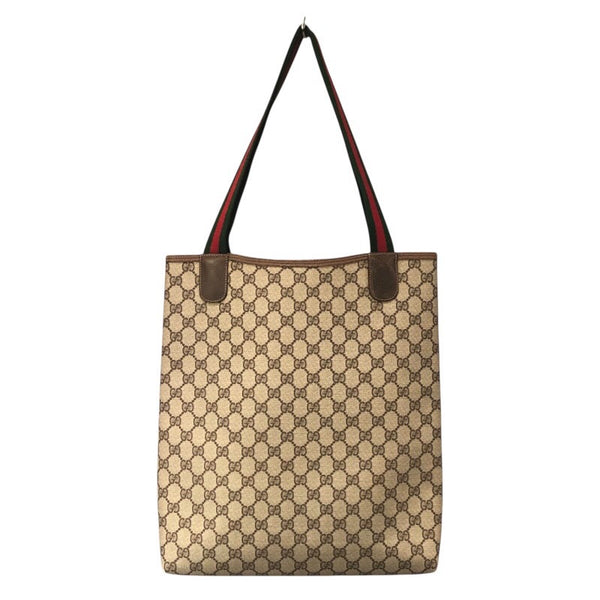グッチ GUCCI シェリーライントート 39･02･0037 ブラウン GGプラス ユニセックス トートバッグ