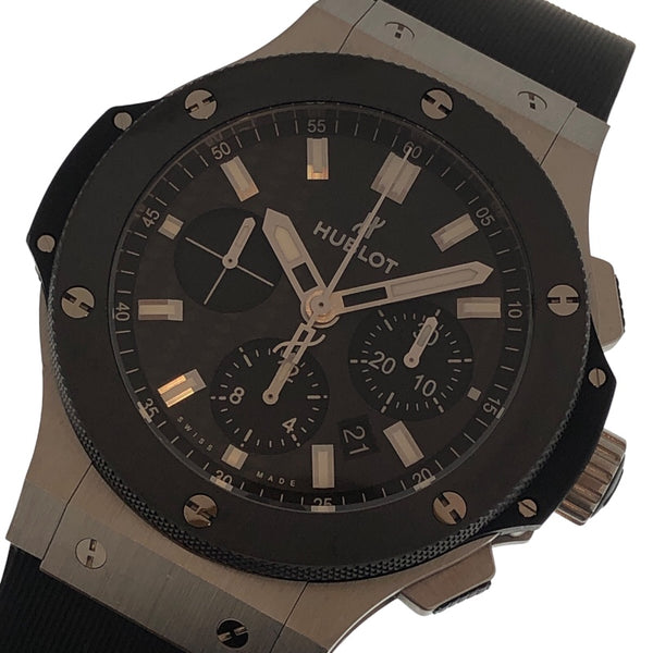 ウブロ HUBLOT ビッグバン スチール セラミック 301.SM.1770.GR SS/ラバーベルト メンズ 腕時計