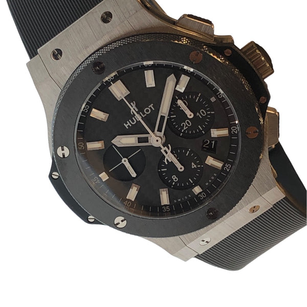 ウブロ HUBLOT ビッグバン スチール セラミック 301.SM.1770.GR SS/ラバーベルト メンズ 腕時計