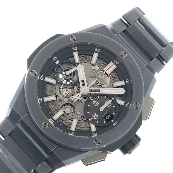 ウブロ HUBLOT ビッグバン インテグレーテッド グレーセラミック 451.FX.6923.FX セラミック メンズ 腕時計