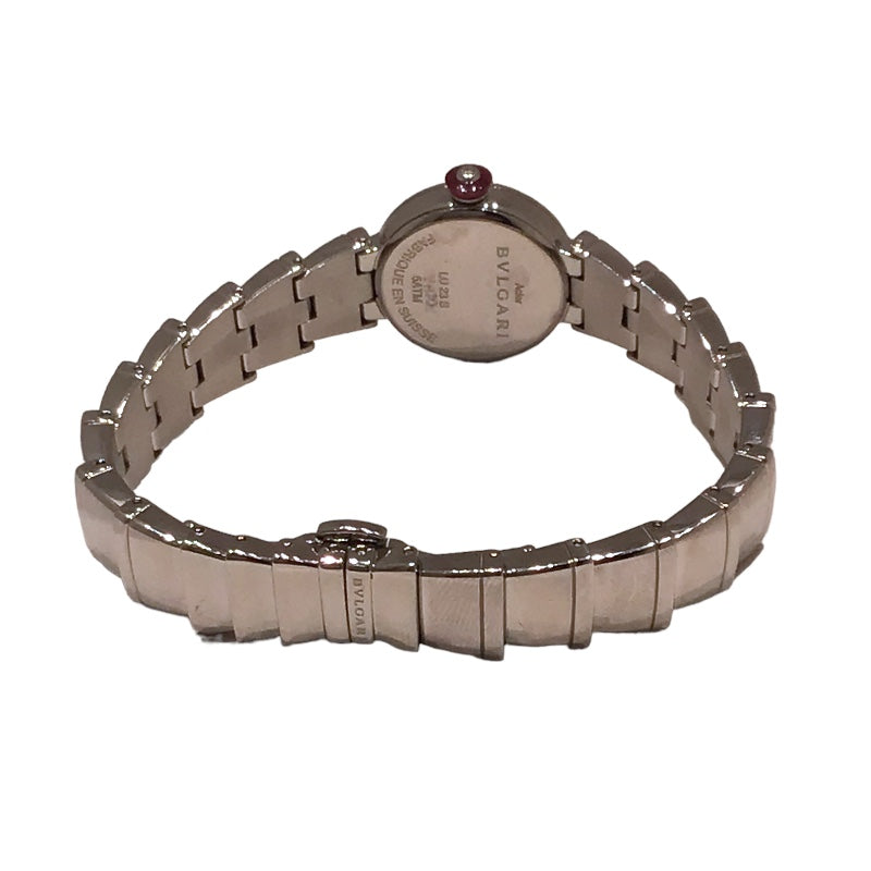 ブルガリ BVLGARI ルチェア ホワイトシェル LU23S(102901) シルバー レディース 腕時計 | 中古ブランドリユースショップ  OKURA(おお蔵)