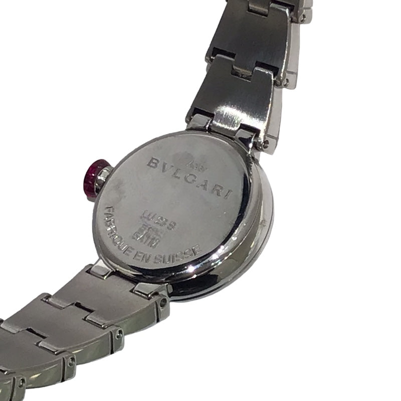 ブルガリ BVLGARI ルチェア ホワイトシェル LU23S(102901) シルバー レディース 腕時計