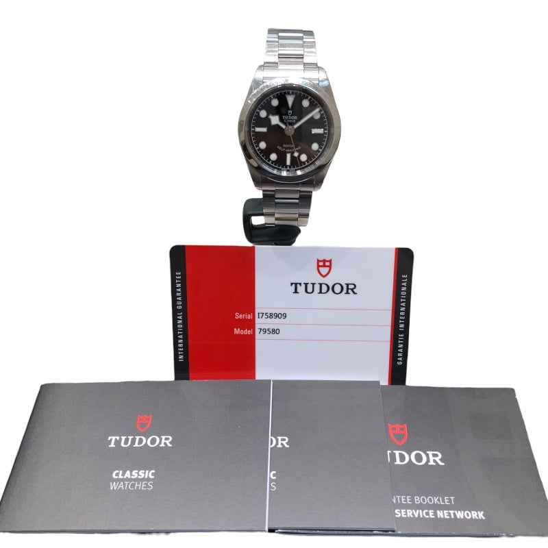 チューダー/チュードル TUDOR ブラックベイ32 79580 ブラック SS メンズ 腕時計