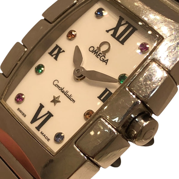オメガ OMEGA コンステレーション ホワイト SS レディース 腕時計