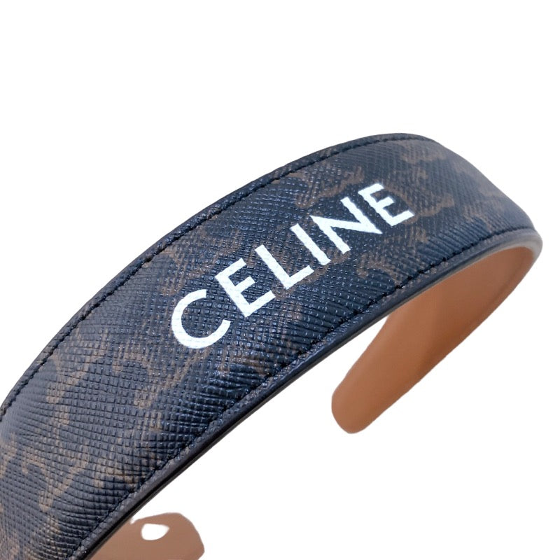 セリーヌ CELINE カチューシャ 46Z952 トリオンフキャンバス レディース その他小物