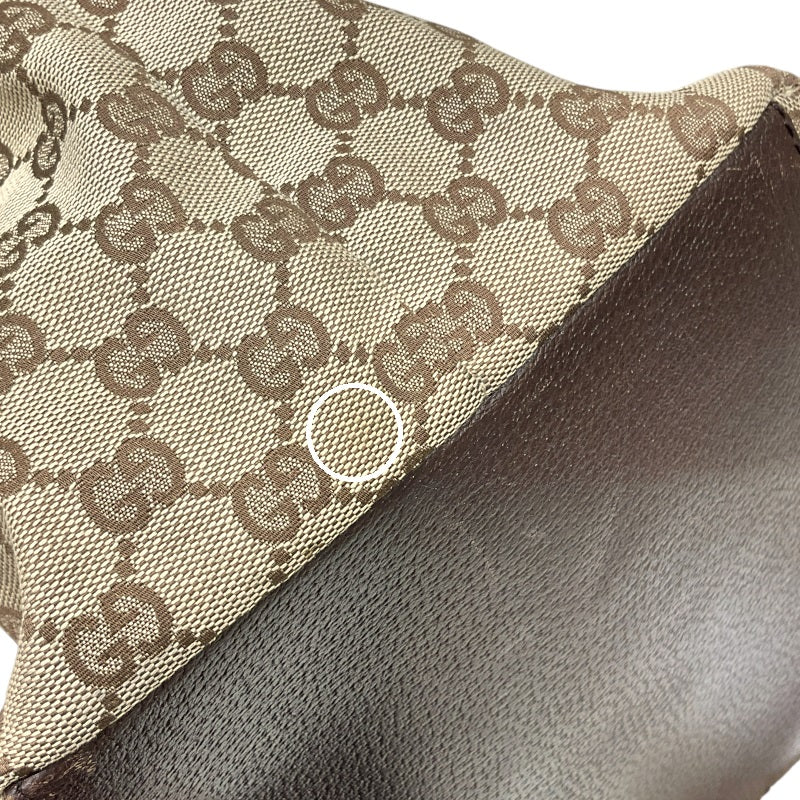 グッチ GUCCI GGキャンバス トートバッグ 131230 ブラウン GGキャンバス/レザー ユニセックス トートバッグ