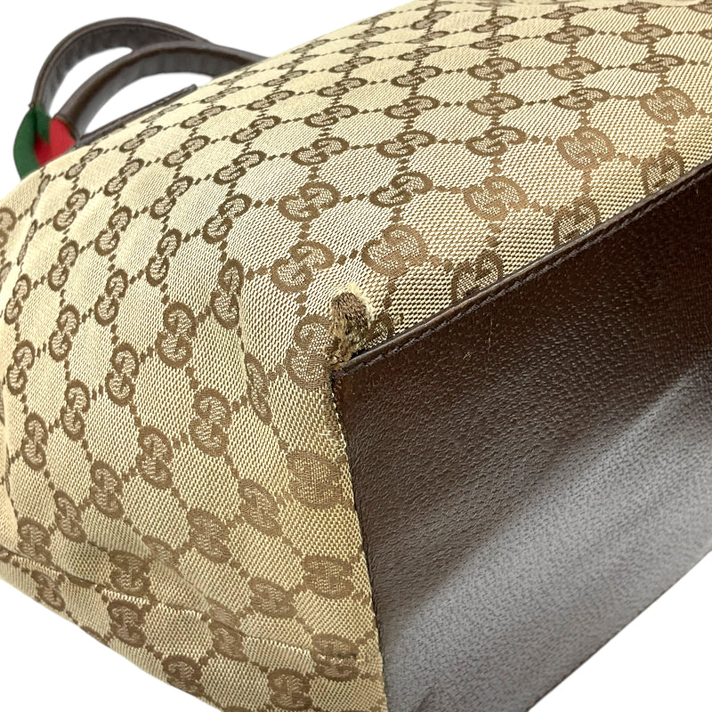 グッチ GUCCI GGキャンバス トートバッグ 131230 ブラウン GG 