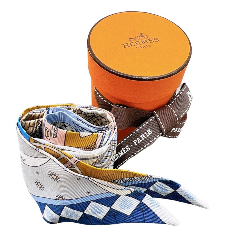 エルメス HERMES ツイリー Objets de Curiosite シルク レディース その他小物 | 中古ブランドリユースショップ  OKURA(おお蔵)