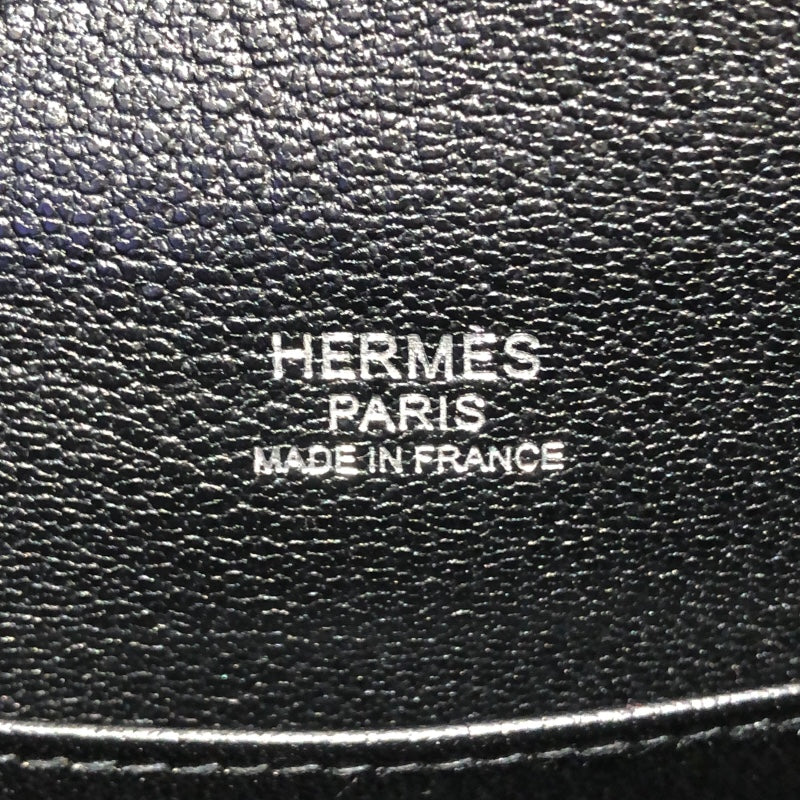 エルメス HERMES ヌーベルポシェット B刻 ブラック　SV金具 エバーカラー レディース ショルダーバッグ