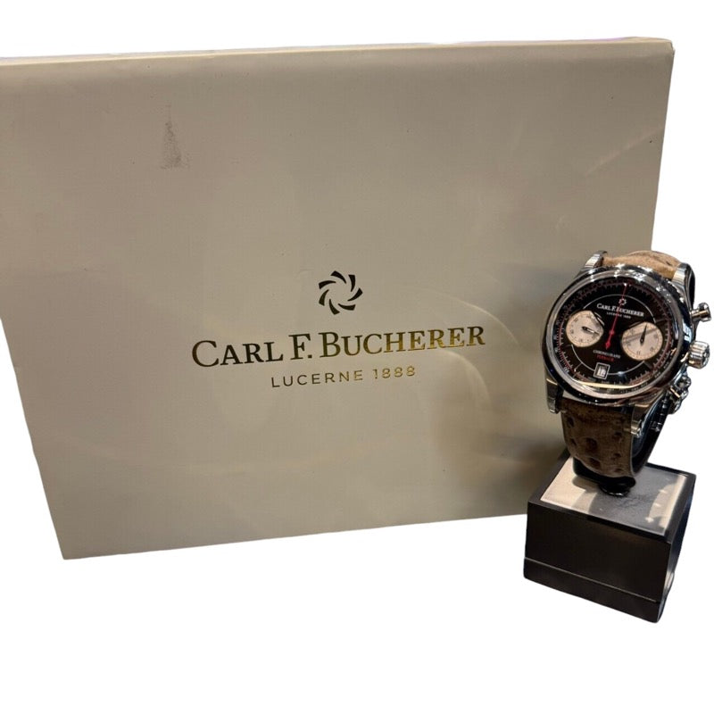 CARL F. BUCHERER MANERO FLYBACK カール F. ブヘラ マネロ フライバック 00.10919.08.33.02 ステンレススチール メンズ 腕時計