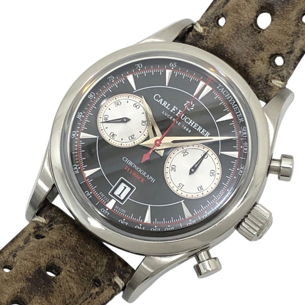 CARL F. BUCHERER MANERO FLYBACK カール F. ブヘラ マネロ フライバック 00.10919.08.33.02 SS 自動巻き メンズ 腕時計