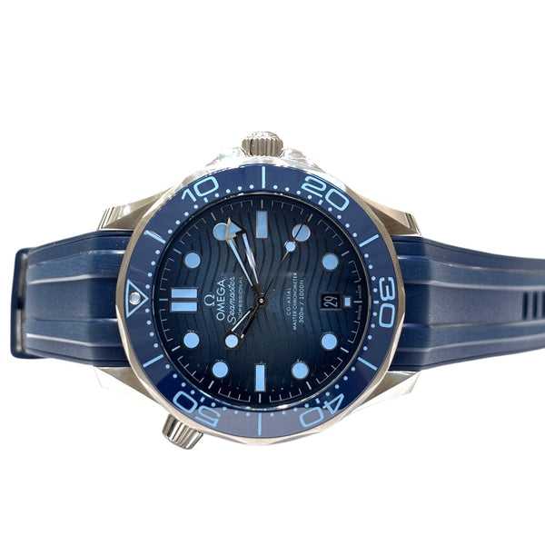 オメガ OMEGA シーマスター ダイバー 300M コーアクシャル 210.32.42.20.03.002 ブルー ステンレススチール 自動巻き メンズ 腕時計