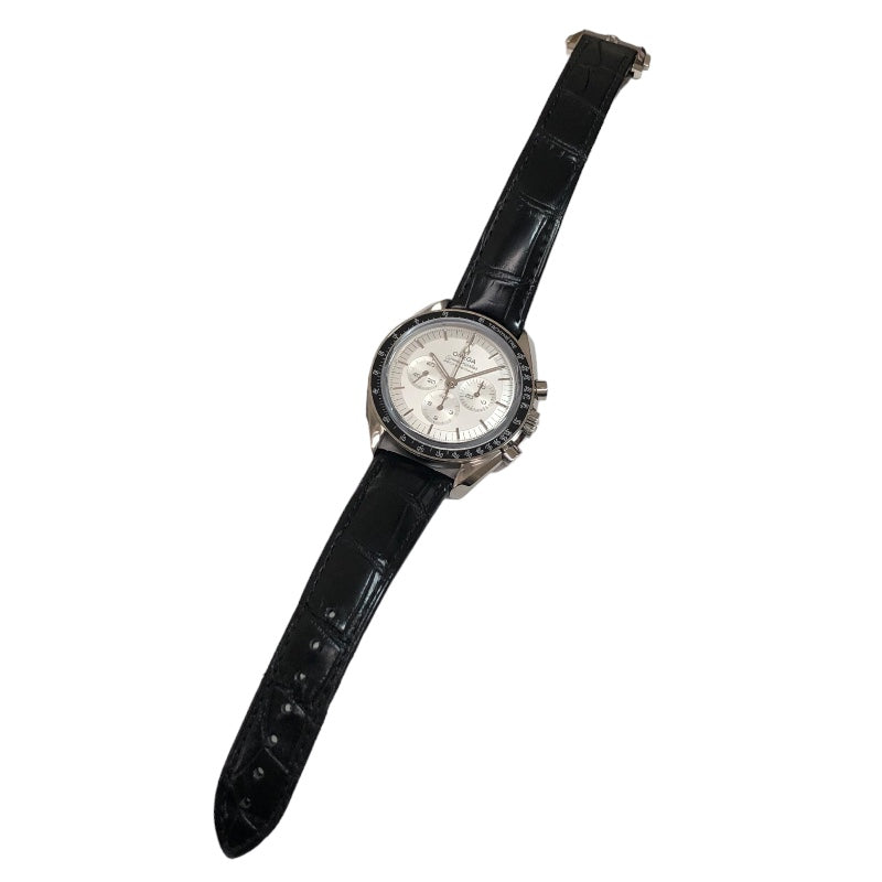 オメガ OMEGA ムーンウォッチ　プロフェッショナル コーアクシャル クロノグラフ 310.63.42.50.02.001 K18ホワイトゴールド カノープスゴールド 自動巻き メンズ 腕時計