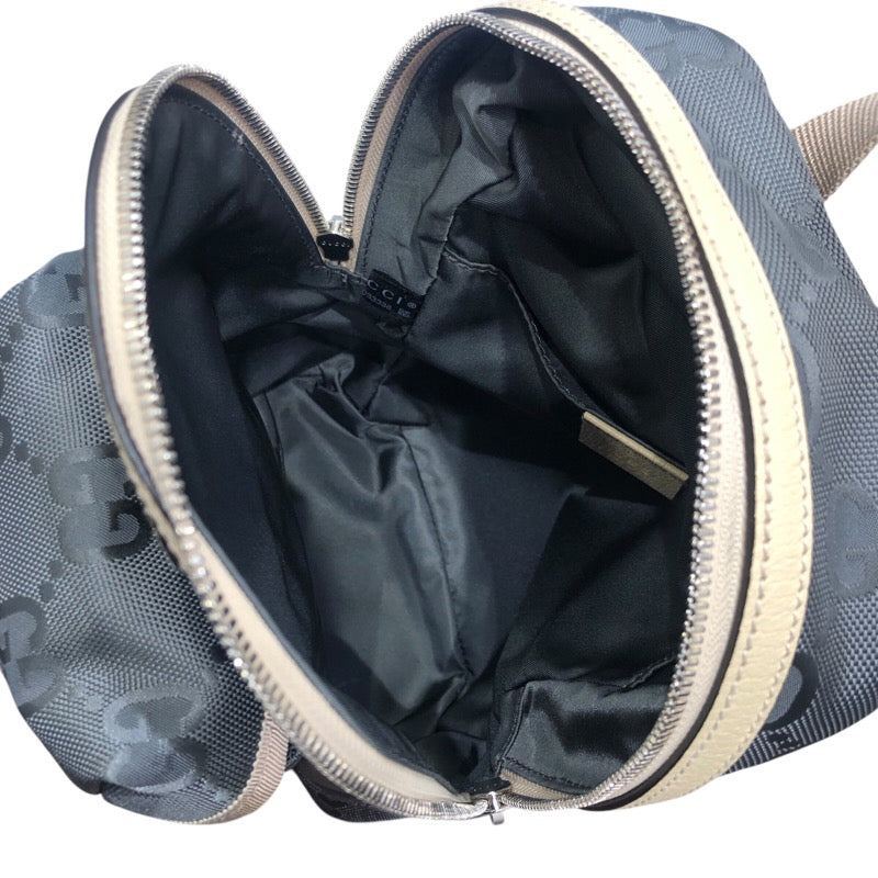 グッチ GUCCI ワンショルダーバッグ 658631 グレー/ベージュ GGグリード メンズ ショルダーバッグ