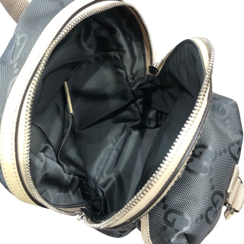 グッチ GUCCI ワンショルダーバッグ 658631 グレー/ベージュ GGグリード メンズ ショルダーバッグ