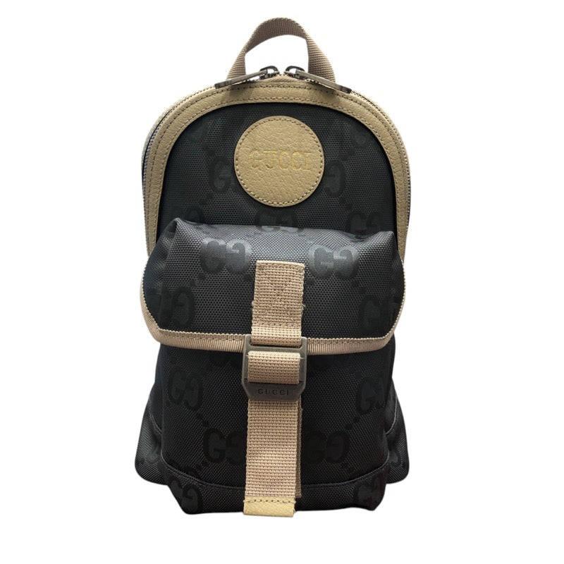 グッチ GUCCI ワンショルダーバッグ 658631 グレー/ベージュ GGグリード メンズ ショルダーバッグ