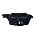 ヴァレンティノ VALENTINO VLTHボディバッグ ブラック ナイロン メンズ