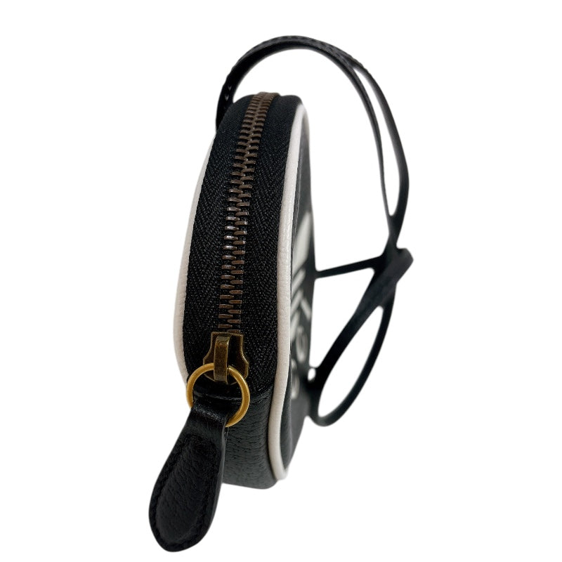 GUCCI オールドグッチ GG柄 レザー×PVC ポーチ 小物入れ マルチ