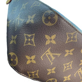 ルイ・ヴィトン LOUIS VUITTON ルーピングMM M51１46 ブラウン ゴールド金具 モノグラム レディース ショルダーバッグ