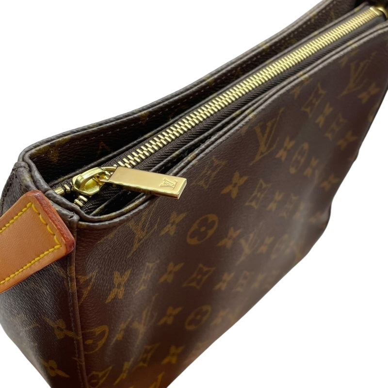 ルイ・ヴィトン LOUIS VUITTON ルーピングMM M51１46 ブラウン ゴールド金具 モノグラム レディース ショルダーバッグ |  中古ブランドリユースショップ OKURA(おお蔵)