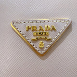 プラダ PRADA サフィアーノ 2wayハンドバッグ BN2558 ベージュ ゴールド金具 レザー レディース ハンドバッグ