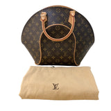 ルイ・ヴィトン LOUIS VUITTON エリプスMM M51126 ブラウン ゴールド金具 モノグラム・キャンバス レディース ハンドバッグ