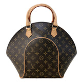 ルイ・ヴィトン LOUIS VUITTON エリプスMM M51126 ブラウン ゴールド金具 モノグラム・キャンバス レディース ハンドバッグ