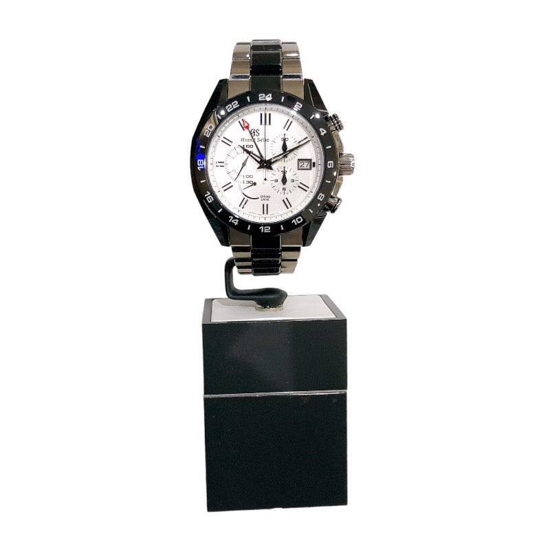 セイコー SEIKO スポーツコレクション スプリングドライブ クロノグラフ GMT SBGC221  Ti/セラミック 他 メンズ 腕時計