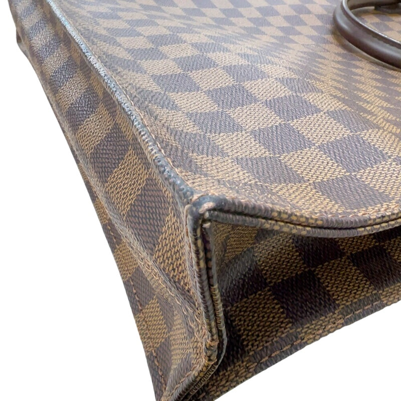 ルイ・ヴィトン LOUIS VUITTON サックプラ N51140 エベヌ ゴールド金具 ダミエ メンズ ハンドバッグ