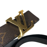 ルイ・ヴィトン LOUIS VUITTON サンチュール・LV イニシャル 30MM M9453 モノグラム×ノワール モノグラム・キャンバス レディース ベルト