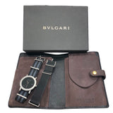 ブルガリ BVLGARI ブルガリブルガリ FRAGMENT x BVLGARI SAP103443 ブラック ステンレススチール メンズ 腕時計