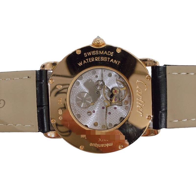 カルティエ Cartier ロンド ルイ カルティエ　LM WR000651 K18ピンクゴールド メンズ 腕時計