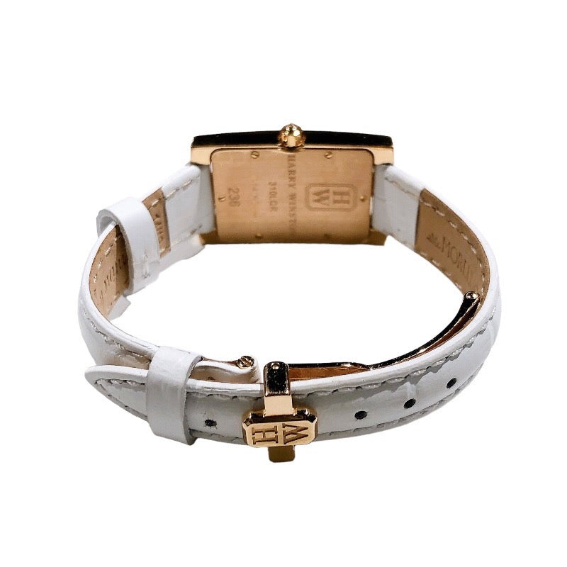 ハリーウィンストン HARRY WINSTON アヴェニュー クラシック ホワイトシェル AVBQHM21RR027 ホワイトシェル K18PG/革ベルト（社外品） クオーツ レディース 腕時計