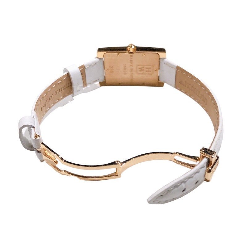 ハリーウィンストン HARRY WINSTON アヴェニュー クラシック ホワイトシェル AVBQHM21RR027 ホワイトシェル K18PG/革ベルト（社外品） クオーツ レディース 腕時計
