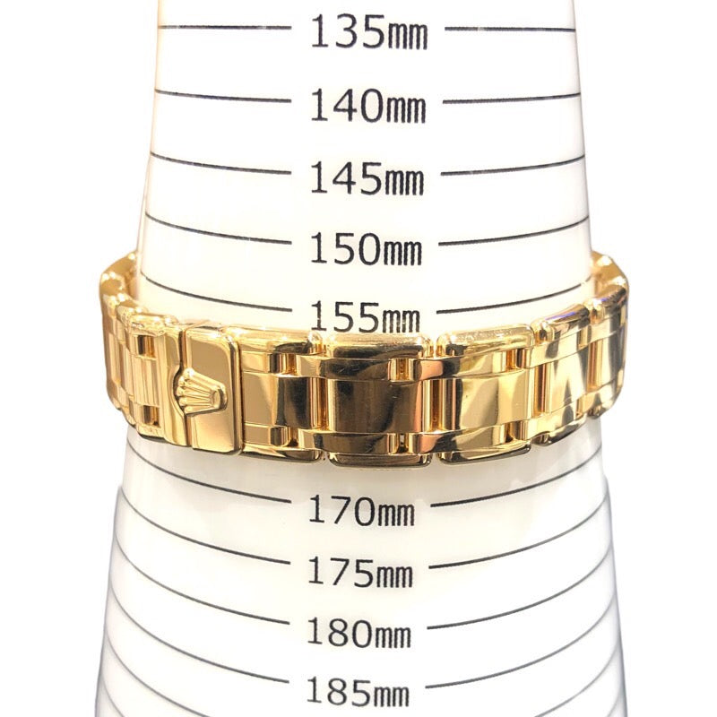 ロレックス ROLEX パールマスター　ラピスラズリダイヤル 80328 K18イエローゴールド レディース 腕時計