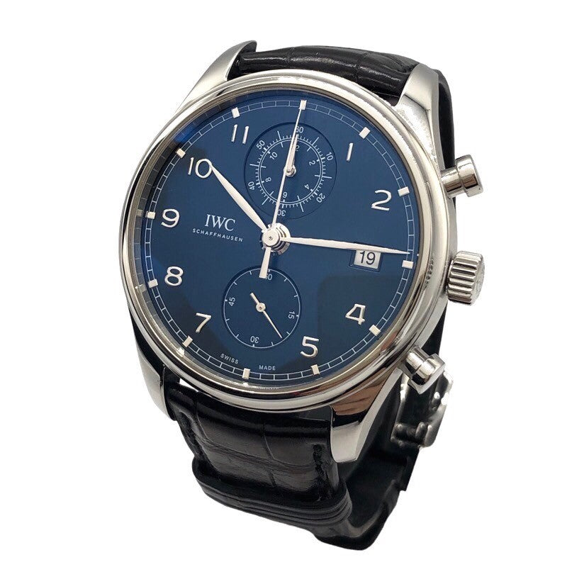 インターナショナルウォッチカンパニー IWC ポルトキーゼ クロノグラフ クラシック IW390303 ステンレスチール メンズ 腕時計