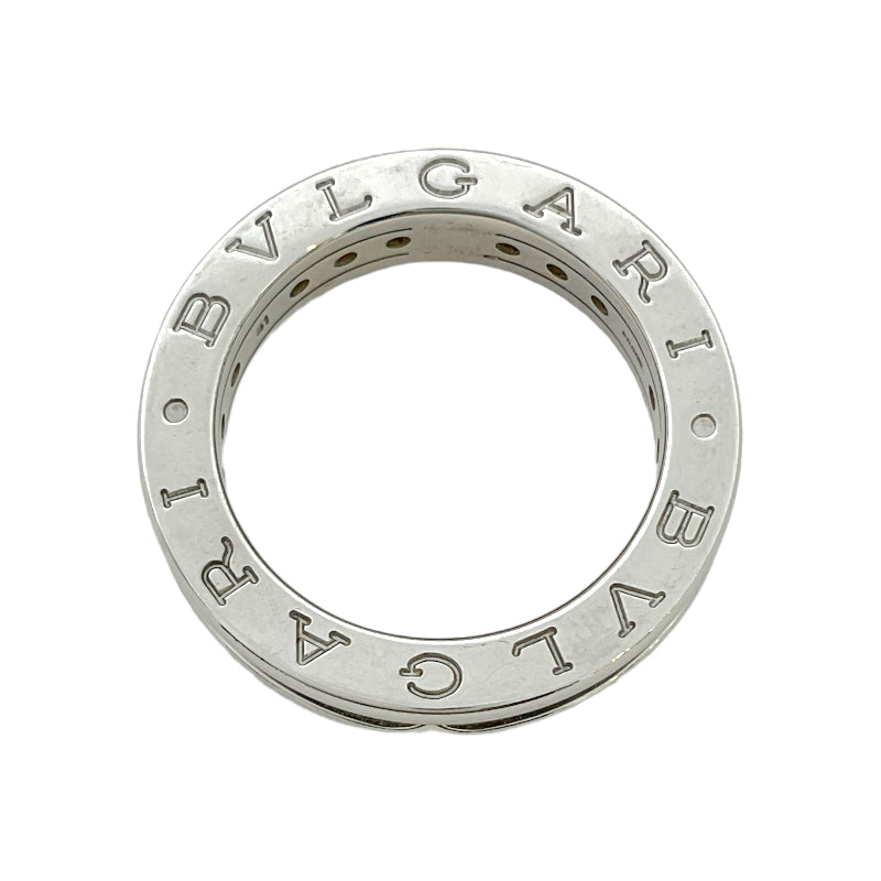 ブルガリ BVLGARI ビーゼロワンリング XS  K18WG マルチストーン ジュエリー