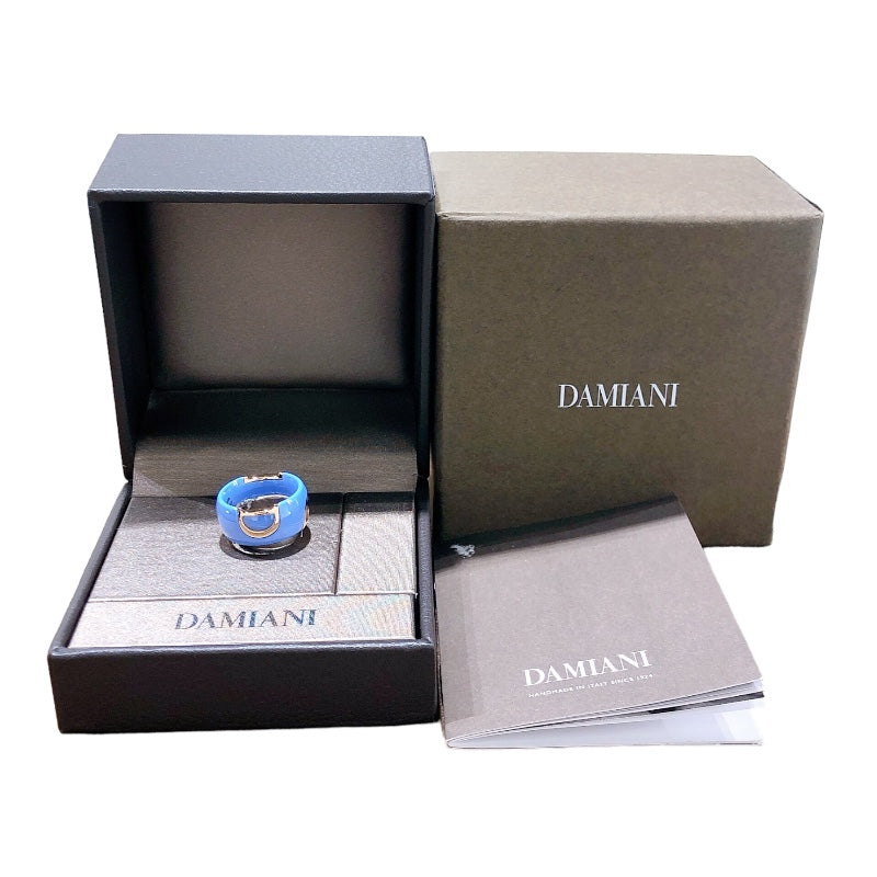 ダミアーニ DAMIANI Dアイコン 1Pダイヤリング セラミック ダイヤモンド ジュエリー