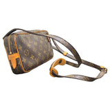 ルイ・ヴィトン LOUIS VUITTON ポシェット・マルリーバンドリエール M51828 ブラウン モノグラムキャンバス レディース ショルダーバッグ
