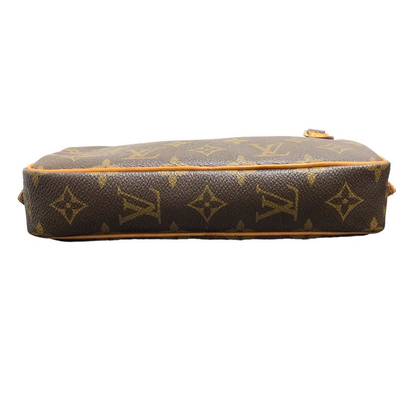 ルイ・ヴィトン LOUIS VUITTON ポシェット・マルリーバンドリエール M51828 ブラウン モノグラムキャンバス レディース ショルダーバッグ