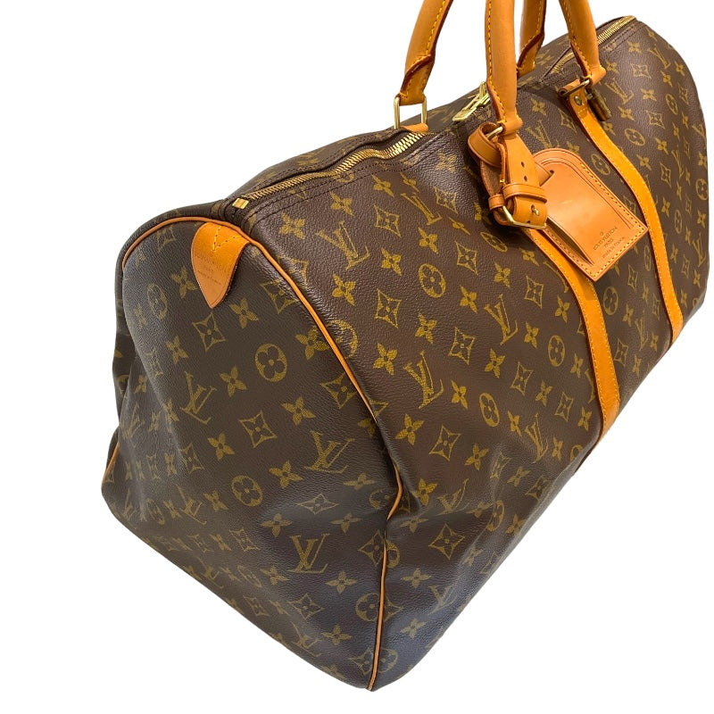 ルイ・ヴィトン LOUIS VUITTON キーポル55 M41424 ブラウン モノグラムキャンパス メンズ ボストンバッグ